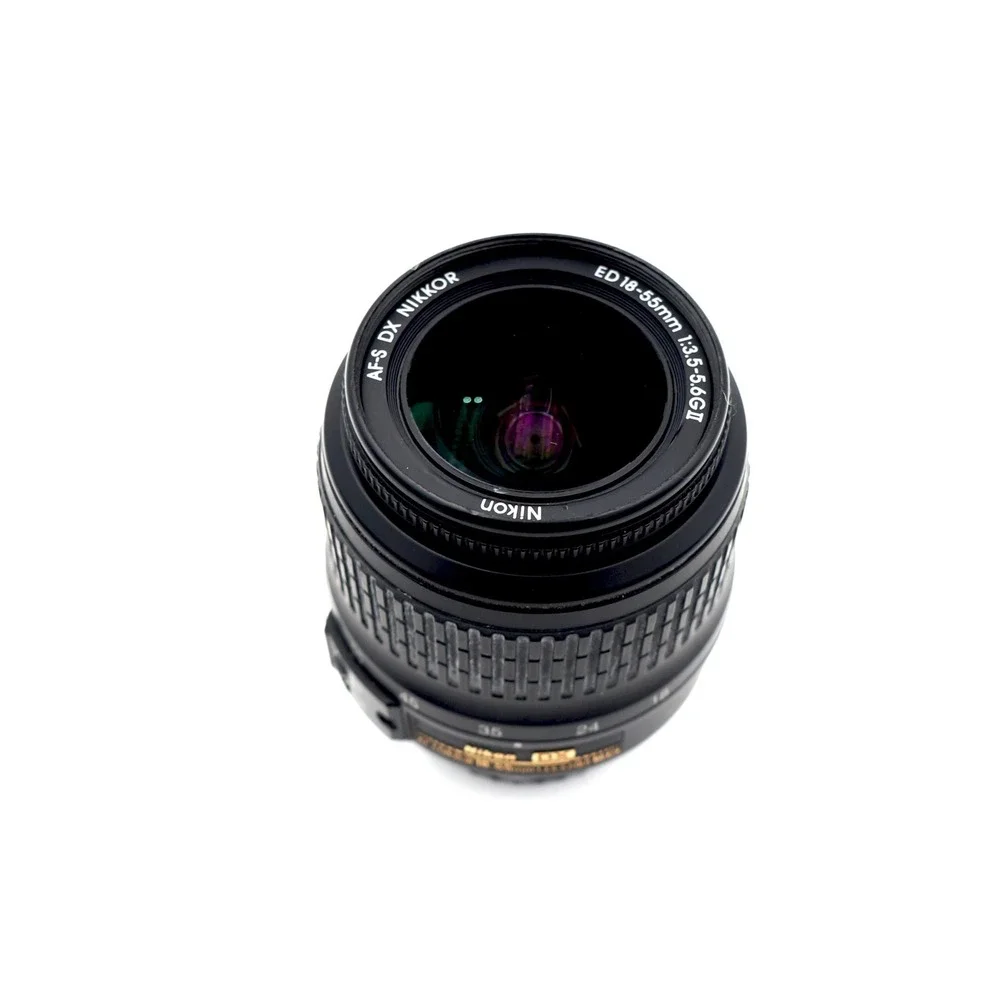 Nikon Dx AF-S Nikkor 18-55mm f/3.5-5.6G II Ed Camera Lens D5100 D5200 D5300 Zoom